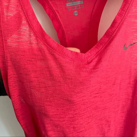 Nike - Pink Tank Top - Athletic / Workout - Picture 3 of 4
